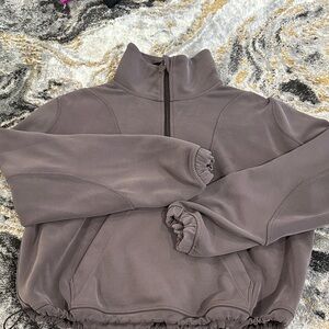 lululemon athletica Charcoal Women's Cowl Sweater